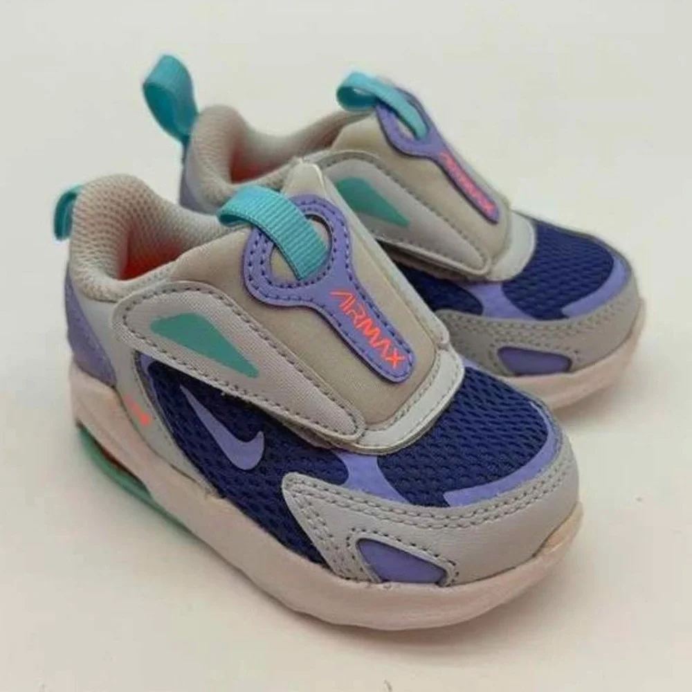 Nike Air Max SYSTM Baby Sneakers – White/Pink/Grey – Size 4C – NIB